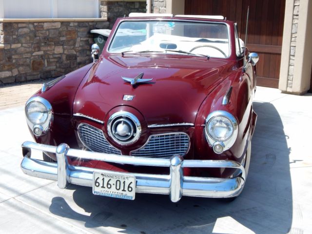1951 Studebaker Commander Bullet Nose Convertible with V8 - photo 5