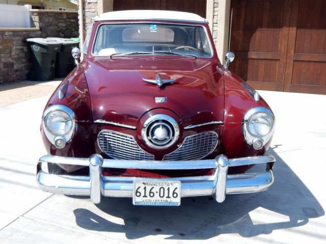 1951 Studebaker Commander Bullet Nose Convertible with V8 - photo 6
