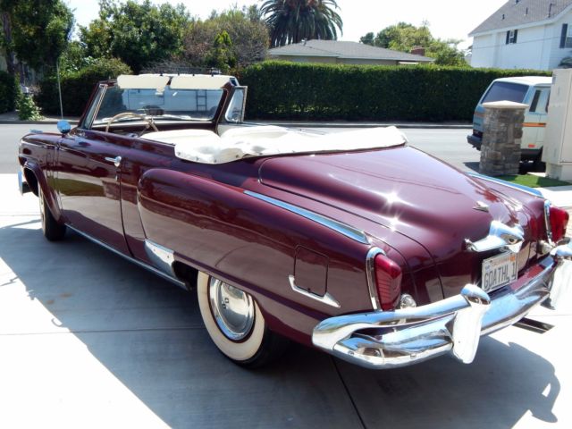 1951 Studebaker Commander Bullet Nose Convertible with V8 - photo 7
