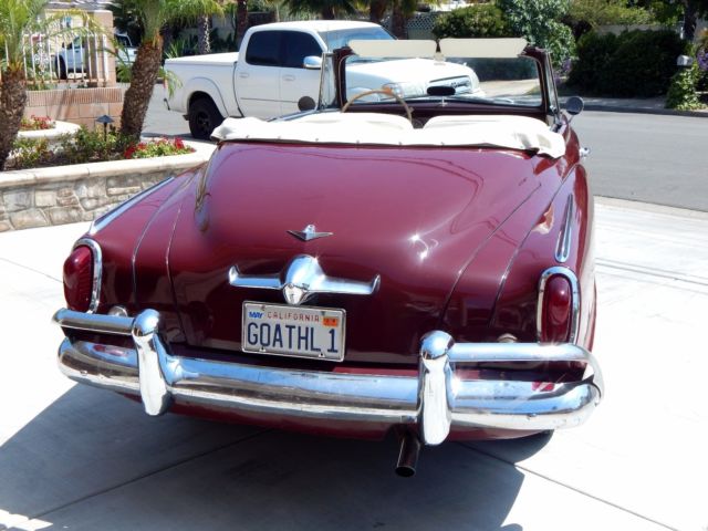 1951 Studebaker Commander Bullet Nose Convertible with V8 - photo 8