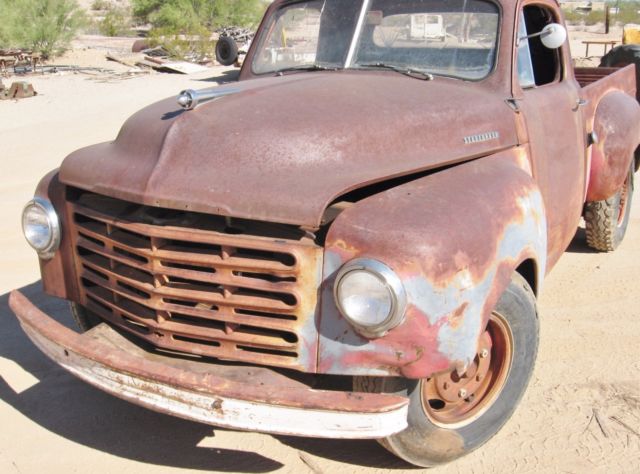 1951 STUDEBAKER Truck 3/4 T ALL ORIGINAL Vintage TITLED Arizona RUNS GOOD ! 1951 Studebaker 2R10