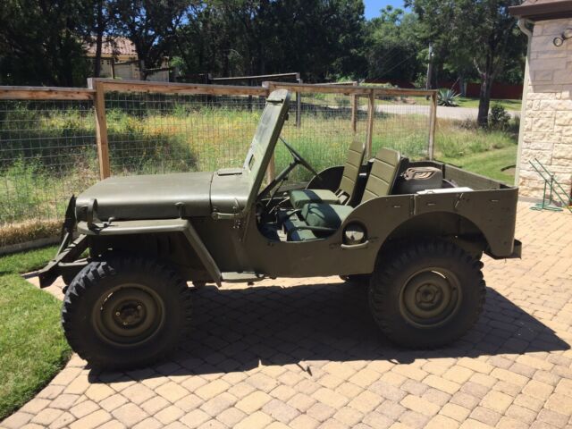 1951 Willys Jeep M38, Military CJ3-3A 1951 Willys