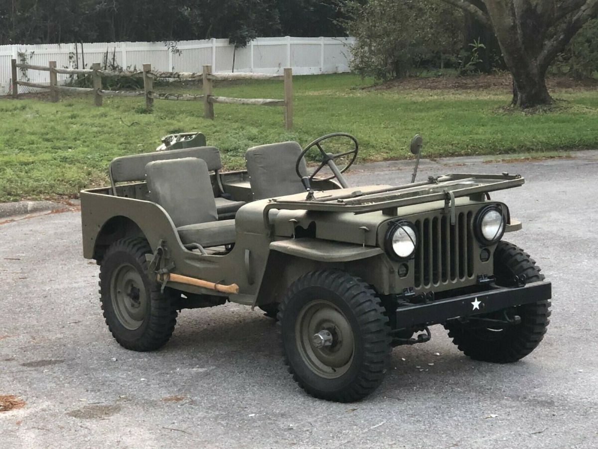 1951 Willys Jeep M38A 4-cylinder Military Korean War Era 1955 Willys Jeep M38A 4-cylinder Military