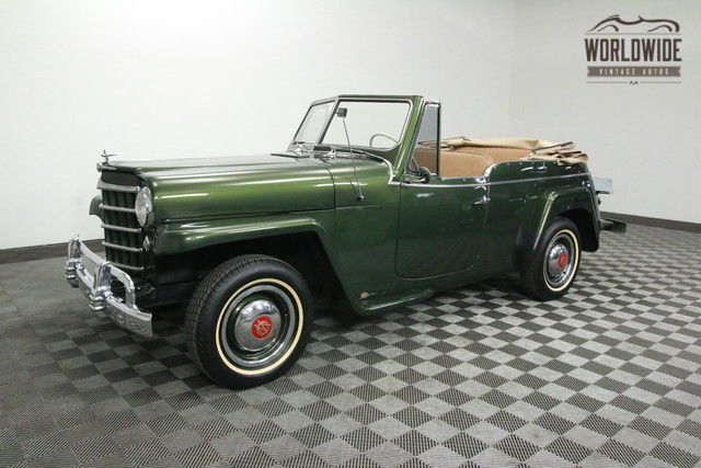 1951 WILLYS JEEPSTER FRAME OFF RESTORED. SHOW OR GO! 1951 Willys JEEPSTER FRAME OFF RESTORED. SHOW OR GO!