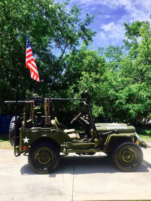1951 Willys M38 Military Jeep with Trailer and Everything Pictured 1951 Jeep Other Military