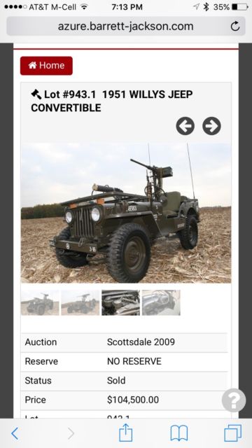 1951 Jeep Other Military - photo 12