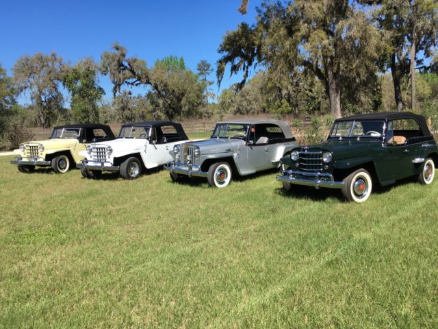 1951 Willys Overland Jeepster, Fully Restored, to concours standards 1951 Willys Overland Jeepster
