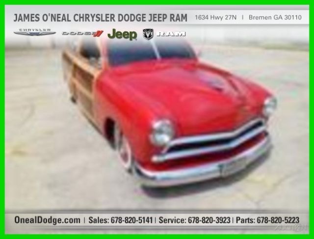 1951 woody Used Automatic 1951 Ford Woody Wagon woody