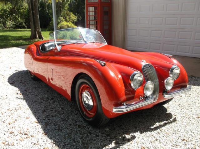 1951 XK 120 OTS Roadster matching numbers 1951 Jaguar XK
