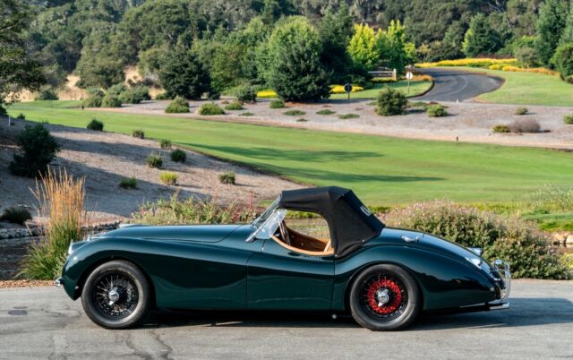 1951 XK120 OTS (Roadster) Impeccably restored Flawless C heads and Cams 1951 Jaguar XK Tan Leather