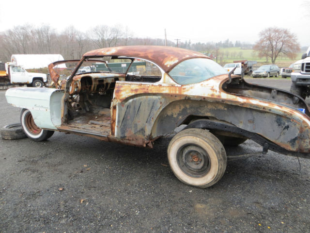 1952 1953 cadillac coupe body roller 1950 1951 nice body Custom rat rod 1953 Cadillac DeVille Roller body