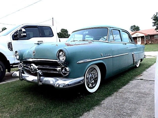 1952 52 Ford Customline V8 Overdrive 37K Miles Oklahoma Car Great Driver 1952 Ford Customline