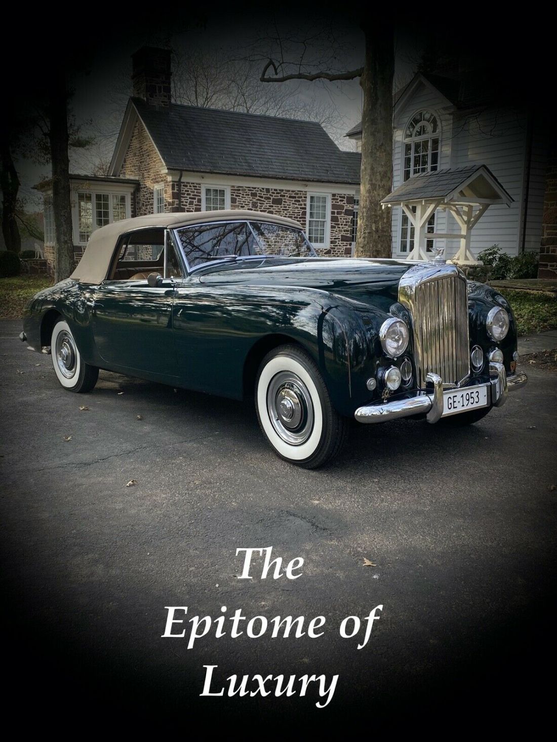 1952 BENTLEY International Car Show displayed Geneva Graber bodied Top Show Car 1952 Bentley GRABER