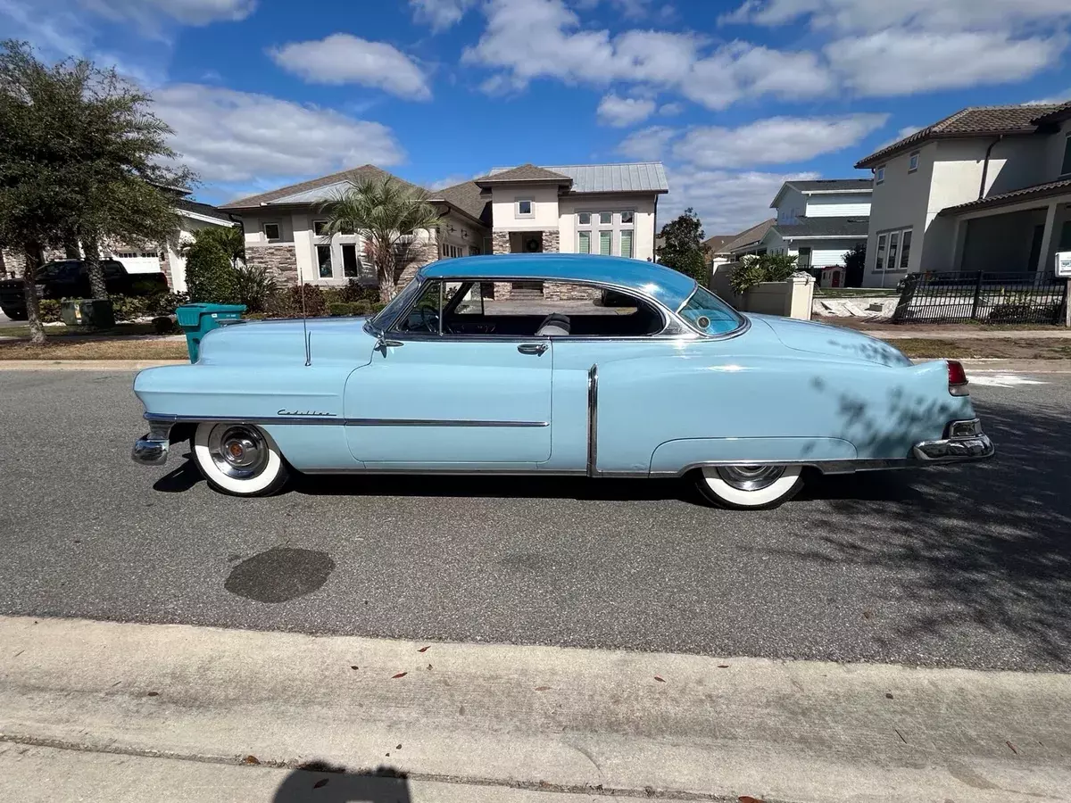 1952 Cadillac 62 Coupe Blue RWD Automatic 1952 Cadillac 62 Coupe