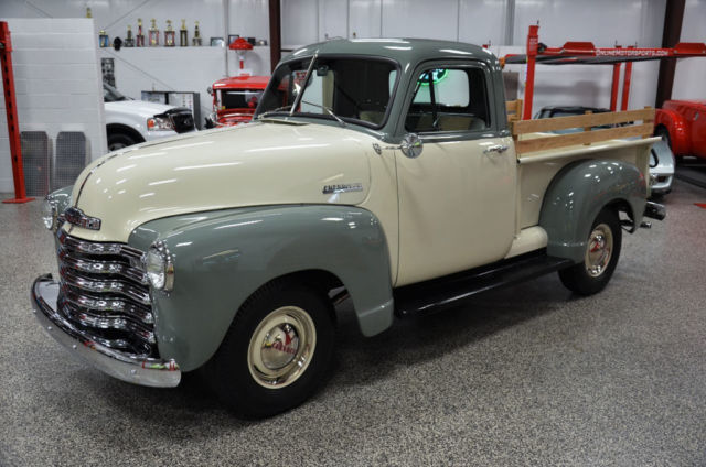 1952 CHEVROLET 3100 1/2 TON FRAME OFF RESTORED STUNNING MUST SEE LIKE FORD GMC 1952 Chevrolet 3100 Pickup 3100 1/2 Ton Pickup