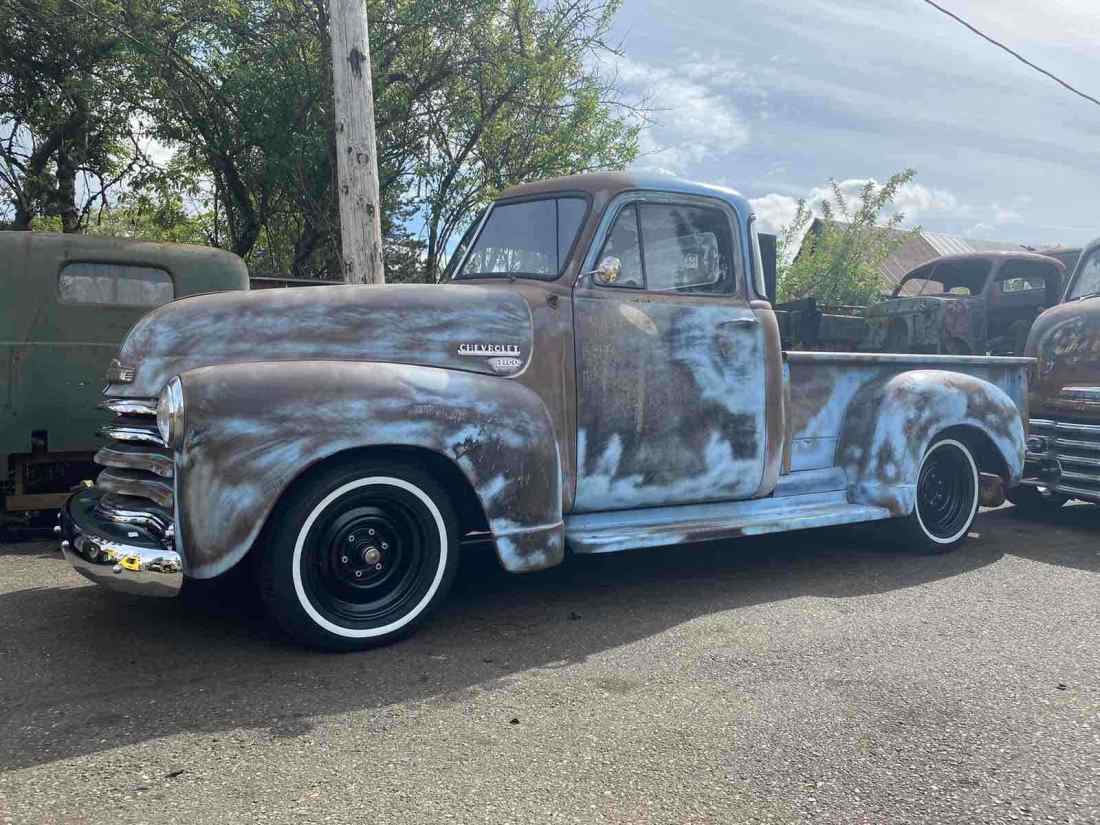 1952 Chevrolet 3100 Blue RWD Manual 1952 Chevrolet 3100