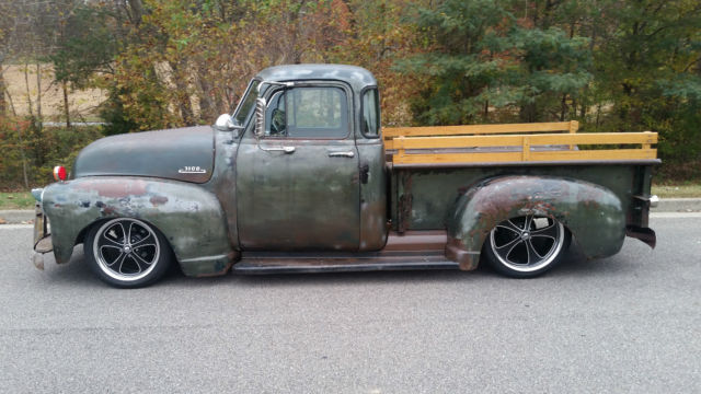 1952 CHEVROLET 3100 FIVE WINDOW SHOP TRUCK STREET ROD PATINA RAT ROD NO AIR RIDE 1952 Chevrolet Other Pickups DIESEL PATINA TRUCK
