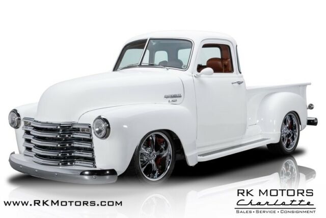1952 Chevrolet 3100 Pickup Truck White Pickup Truck 6.0L Vortec V8 4 Speed Autom 1952 Chevrolet Other Pickups Pickup Truck