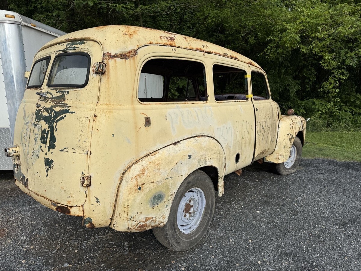 1952 Chevrolet 3100 3100 PATINA SUBURBAN PROJECT - photo 2