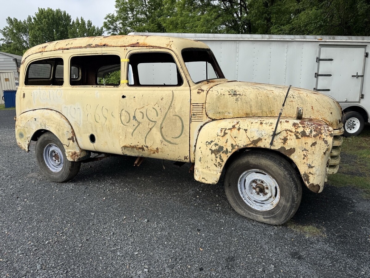 1952 Chevrolet 3100 3100 PATINA SUBURBAN PROJECT - photo 4