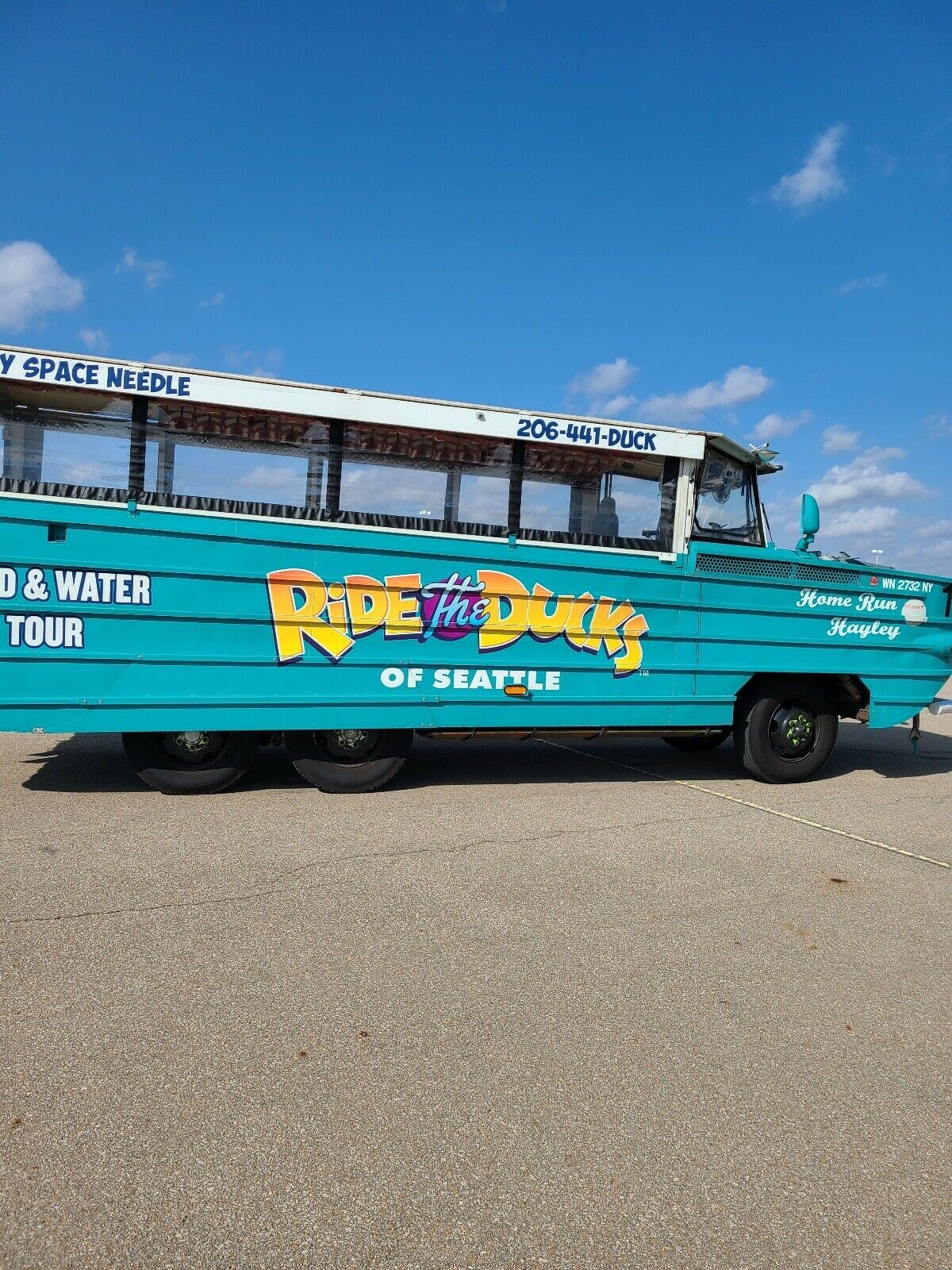 1952 Chevrolet duck truck Pickup Blue AWD Automatic boat 1952 Chevrolet duck truck boat