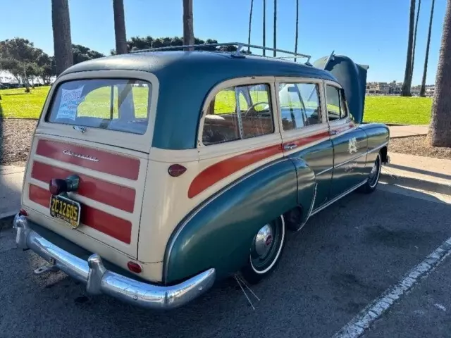 1952 Chevrolet Station Wagon Tin Woodie Styleline Deluxe 8 Passenger Woody - photo 6