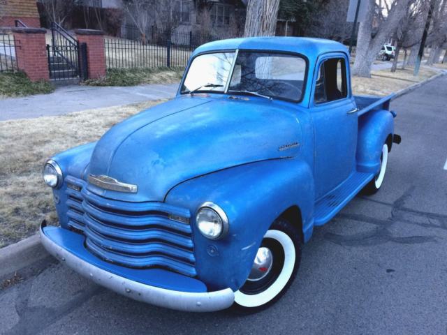 1952 Chevy 3100 5 Window Cab Shop Truck Rat Hot Rod Patina Barn Find Survivor 1952 Chevrolet Other Pickups 3100