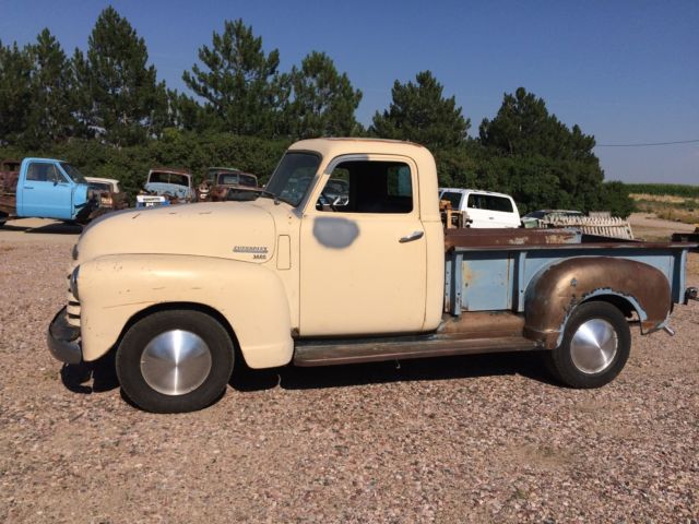 1952 Chevy 3100 Pickup All Original, Everything Works, True Barn Find 1952 Chevrolet Other Pickups 3100