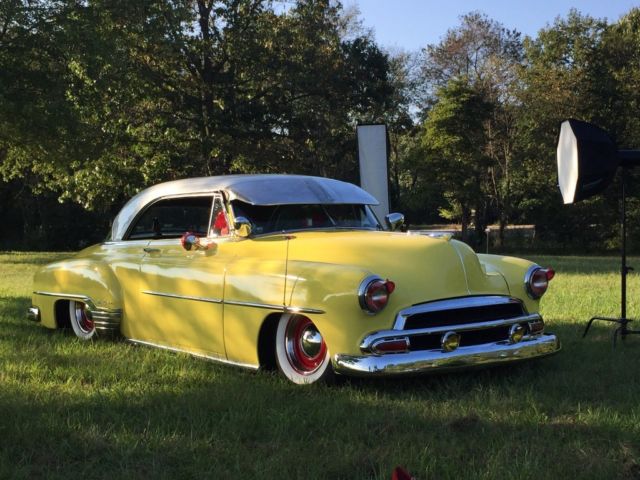 1952 chevy belair bagged air ride custom hot rod rat dual carbs and exhaust 1952 Chevrolet Bel Air/150/210