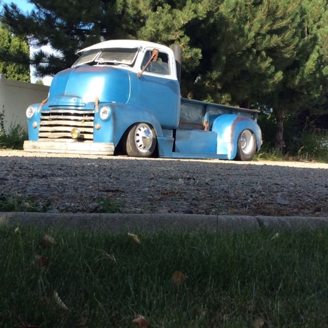 1952 Chevy Coe,cab over,12v Cummins,5 speed,dually,patina,hot rod,rat rod,bagged 1952 Chevrolet Other Pickups
