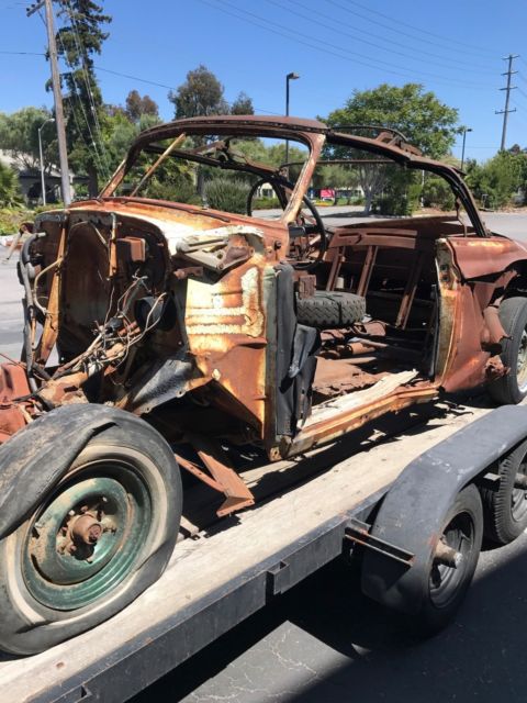 1952 chevy convertible parts car 1952 Chevrolet convertible