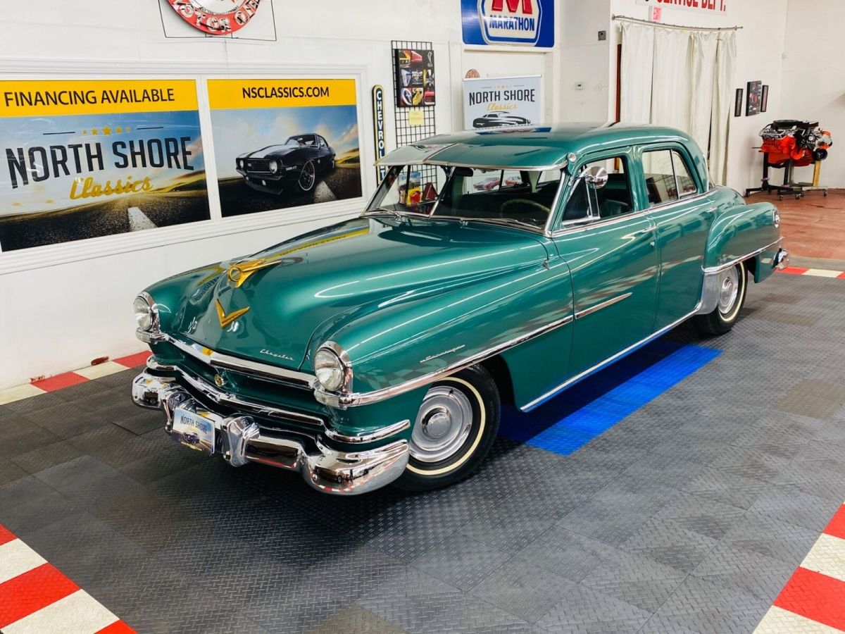 1952 Chrysler Saratoga, Green with 54,273 Miles available now! 1952 Chrysler Saratoga -4 DR SEDAN - STUNNING RESTORATION - DRIVES EXCELL