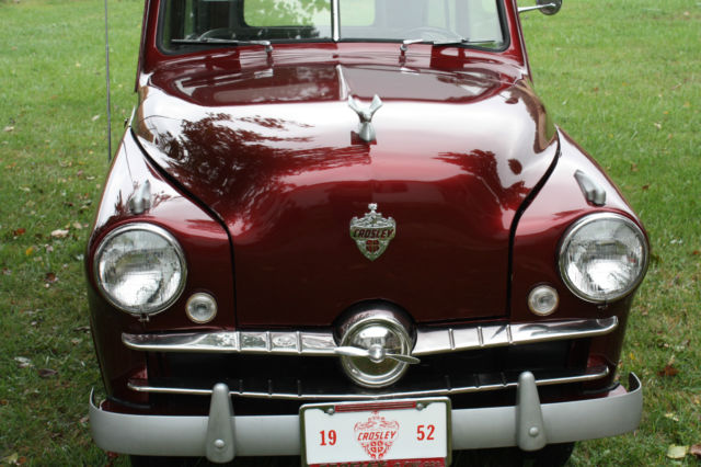 1952 Crosley Station Wagon with Rare Back Delivery Door - Burgandy 1952 Other Makes Station Wagon