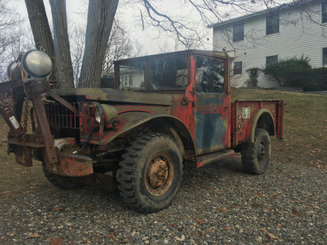 1952 DODGE M37 4X4 MILITARY FLATHEAD 6 24K RUNS DRIVES RAT ROD NO RELISTING 12V 1952 Dodge Other Pickups DODGE M37 MILITARY 4X4 WINCH POWER WAGON