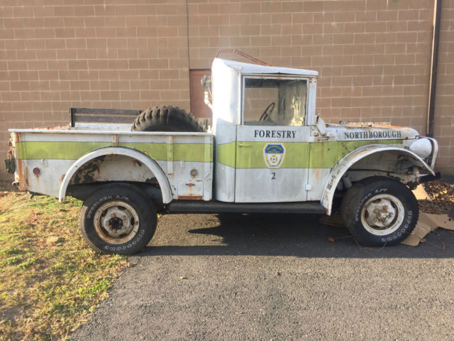1952 Dodge M37 M-37 Power Wagon Three-quarter ton four-wheel drive truck 1952 Dodge Power Wagon