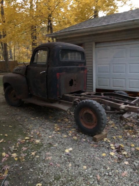 1952 F-1 Pickup for parts. Good rolling chassis. No reserve. 1952 Ford Other Pickups