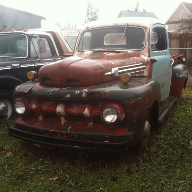 1952 F1 Ford stepside short box pickup 1952 Ford F-100