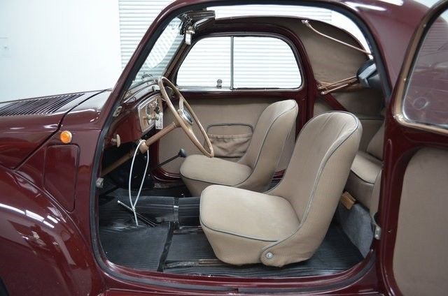 1952 Fiat 500 Fiat 500C Topolino Manual 560cc 69K - photo 13