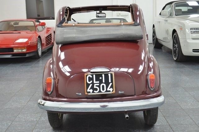 1952 Fiat 500 Fiat 500C Topolino Manual 560cc 69K - photo 8