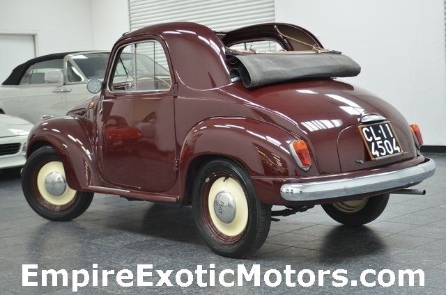 1952 Fiat 500 Topolino Mr. Bean Clown Car! - photo 10