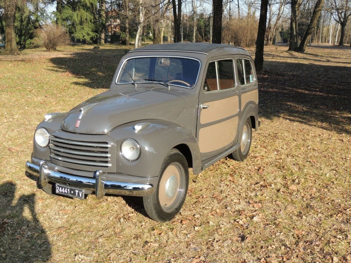 1952 FIAT Topolino Giardiniera Belvedere 1952 Fiat Topolino Giardiniera Belvedere