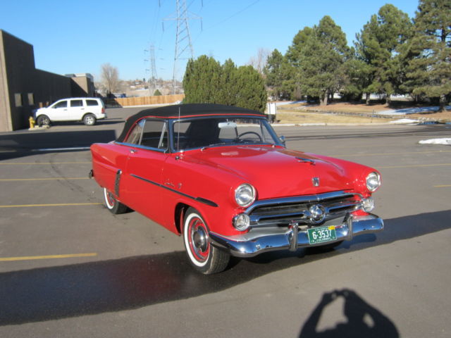 1952 Ford Crestline Convertible 1952 Ford Other RED