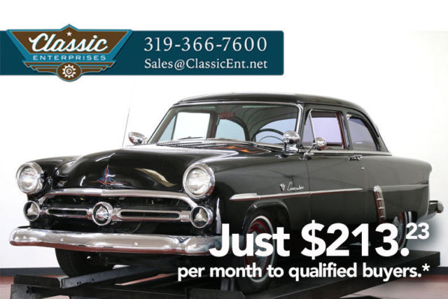 1952 Ford Customline Tudor Customline 221 Flathead V8 3 Speed Manual 2 Door Blac 1952 Ford Other Tudor Customline