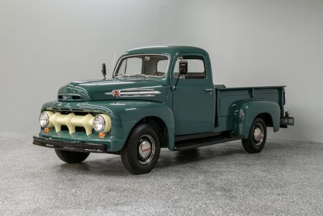 1952 Ford F-2 48527 Miles Meadow Green Pickup Truck 239ci V-8 3-Spd Manual 1952 Ford Other Pickups --