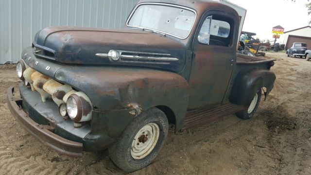 1952 FORD F ONE HALF TON SHORT BOX 5 STAR PICKUP 1952 Ford Other Pickups
