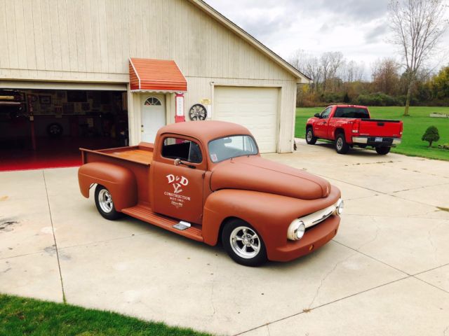 1952 Ford F100 - 302CI - C4 Trans - Ratrod flat paint - 1,705 miles on restor... 1952 Ford F-100