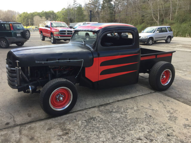 1952 Ford F100 Rat Rod Hot Rod Street Rod Custom 302 V8 Pickup Truck No Reserve 1952 Ford Other Pickups Rat Rod Custom Interior & Trim