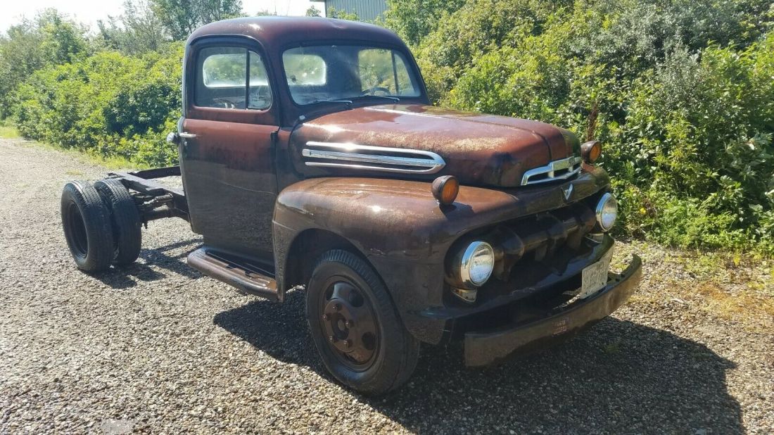 1952 Ford F4 Pickup Ratrod Truck F250 Dually F3 F6 Flathead V8 patina 1952 Ford Other Pickups