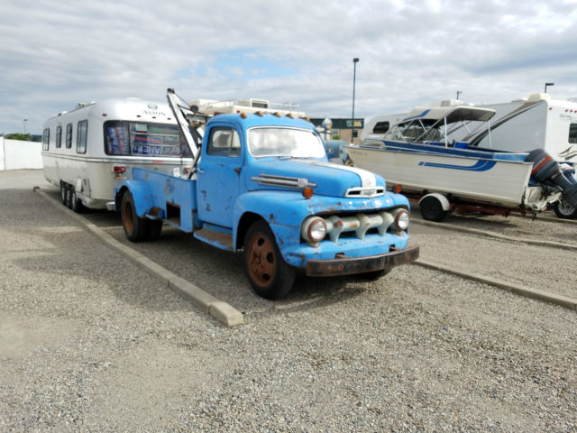 1952 Ford F6 TOW TRUCK VINTAGE WRECKER - photo 8
