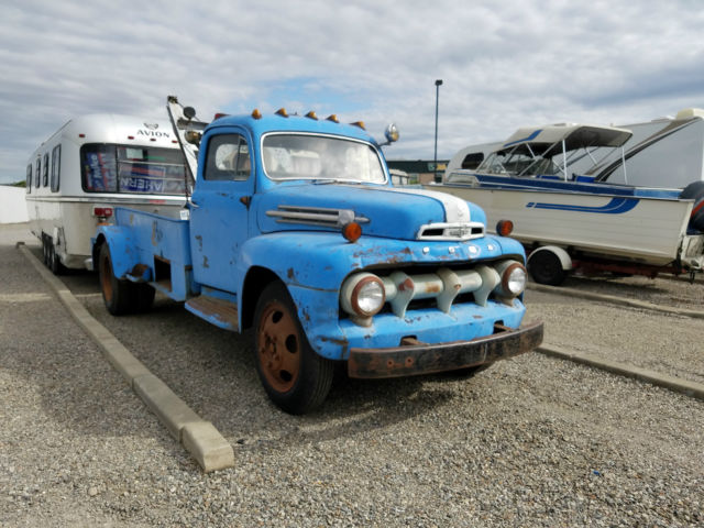 1952 Ford F6 TOW TRUCK VINTAGE WRECKER - photo 9
